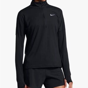 Nike Peach dri fit Quarter-Zip Pullover